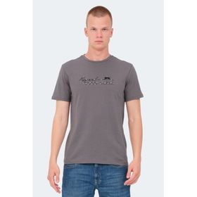 Slazenger Volker Koyu Gri Erkek T-shirt