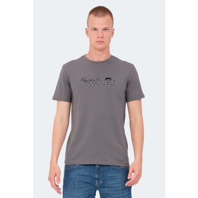 Slazenger Volker Koyu Gri Erkek T-shirt