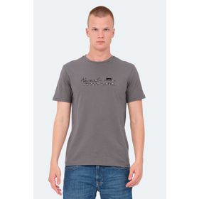 Slazenger Volker Koyu Gri Erkek T-shirt