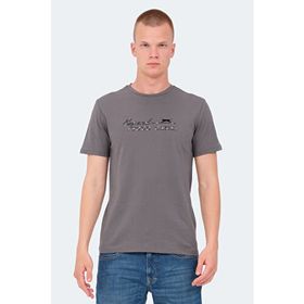 Slazenger Volker Koyu Gri Erkek T-shirt