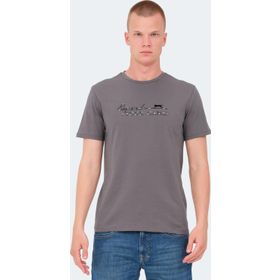 Slazenger Volker Koyu Gri Erkek T-shirt