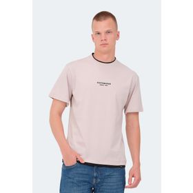 Slazenger Vreni Taş Gri Erkek T-shirt