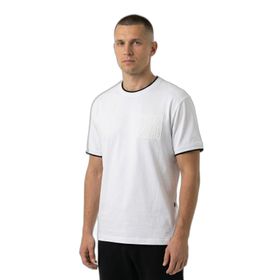 Slazenger ZAVIER Erkek Pamuklu Beyaz Tişört