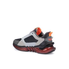 Slazenger Zenon SA22LE105 Gri Turuncu Erkek Sneaker Ayakkabı