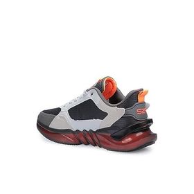 Slazenger Zenon SA22LE105 Gri Turuncu Erkek Sneaker Ayakkabı