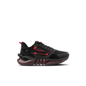 Slazenger Zenon Siyah Kırmızı Erkek Sneaker Ayakkabı