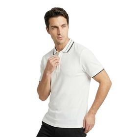 Slazenger ZINOVIA Erkek Polo Yaka Beyaz Tişört