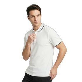 Slazenger ZINOVIA Erkek Polo Yaka Beyaz Tişört