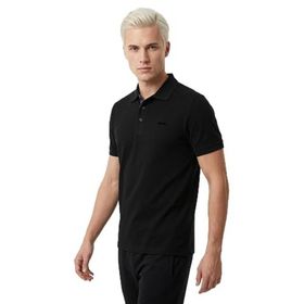 Slazenger ZODIACS Erkek Polo Yaka Siyah Tişört