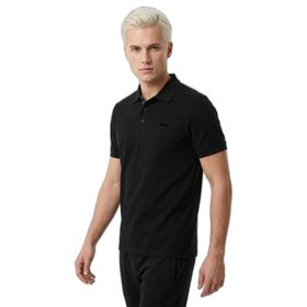 Slazenger ZODIACS Erkek Polo Yaka Siyah Tişört