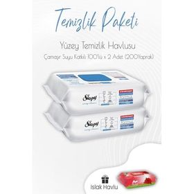 Sleepy 100'lü Çamaşır Suyu Yüzey Temizleme Havlusu