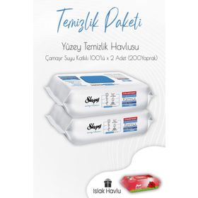 Sleepy 100'lü Çamaşır Suyu Yüzey Temizleme Havlusu