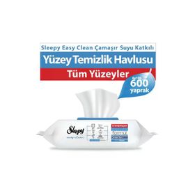 Sleepy 100'lü Easy Clean Çamaşır Suyu Katkılı Yüzey Temizlik Havlusu