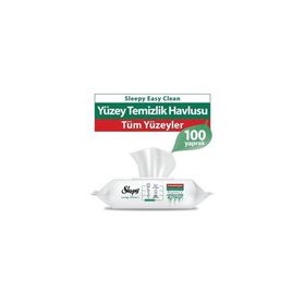 Sleepy 100'lü Easy Clean Yüzey Temizleme Havlusu
