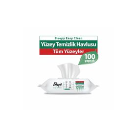 Sleepy 100'lü Easy Clean Yüzey Temizleme Havlusu