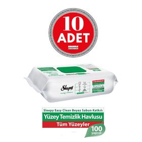 Sleepy 100'lü Easy Clean Yüzey Temizlik Havlusu