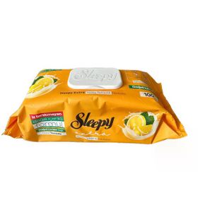 Sleepy 100'lü Extra Doğal Limon Yağı Yüzey Temizlik Havlusu