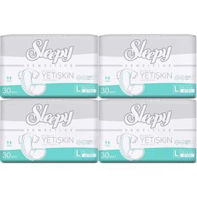 Sleepy 120 Adet Belbantlı Large Hasta Bezi