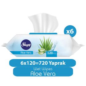 Sleepy 120'li Aloe Vera Islak Mendil (6 adet)
