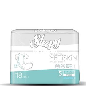 Sleepy 18 Adet Small Yetişkin Hasta Bezi