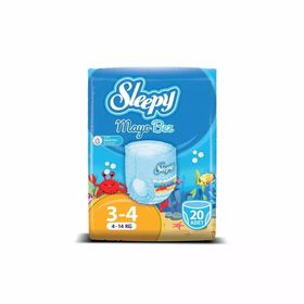 Sleepy 3-4 Numara 20 Adet Mayo Bebek Bezi