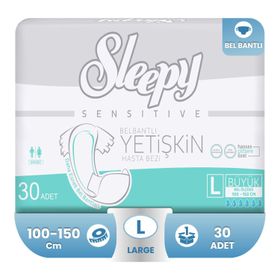 Sleepy 30 Adet Belbantlı Large Hasta Bezi
