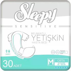 Sleepy 30 Adet Belbantlı Medium Hasta Bezi