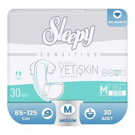 Sleepy 30 Adet Belbantlı Medium Hasta Bezi