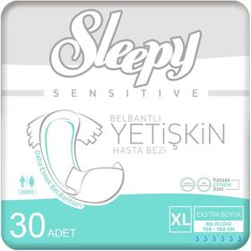 Sleepy 30 Adet Belbantlı XL Hasta Bezi