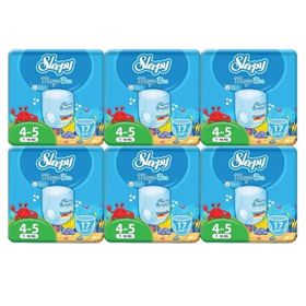 Sleepy 4-5 Numara 102 Adet Mayo Bebek Bezi