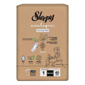Sleepy 40 Adet Ecologic Normal Hijyenik Günlük Ped
