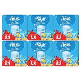 Sleepy 5-6 Numara 84 Adet Mayo Bebek Bezi