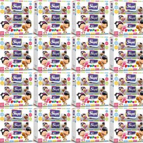 Sleepy 50x48'li Set Pepee Kapaklı Islak Havlu