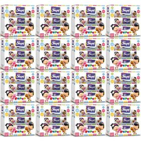 Sleepy 50x48'li Set Pepee Kapaklı Islak Havlu