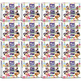 Sleepy 50x48'li Set Pepee Kapaklı Islak Havlu