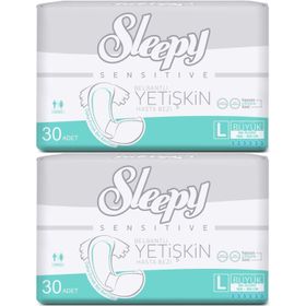 Sleepy 60 Adet Belbantlı Large Hasta Bezi