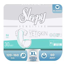 Sleepy 60 Adet XL Belbantlı Hasta Bezi
