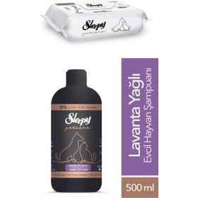 Sleepy 60 Yaprak Petcare Evcil Hayvan Islak Havlusu ve 500 ml Şampuan