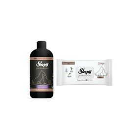 Sleepy 60 Yaprak Petcare Evcil Hayvan Islak Havlusu ve 500 ml Şampuan