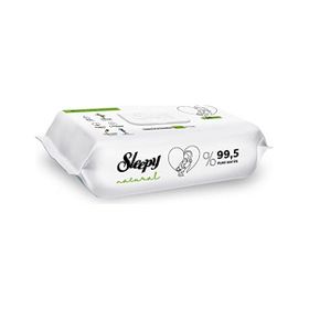 Sleepy 60'lı Natural Yenidoğan Islak Bebek Bakım Havlusu (12 adet)