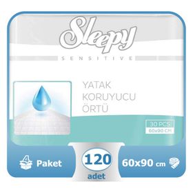 Sleepy 60x90 cm 120 Adet Yatak Koruyucu Örtü