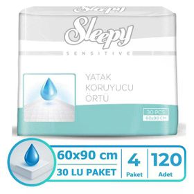 Sleepy 60x90 cm 120 Adet Yatak Koruyucu Örtü