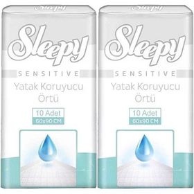 Sleepy 60x90 cm 20 Adet Hasta Yatak Koruyucu Örtü