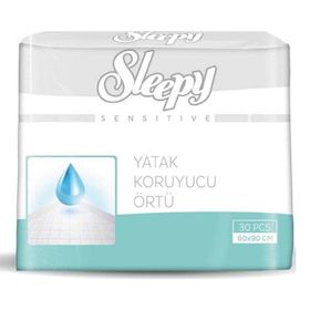 Sleepy 60x90 cm 30'lu Yatak Koruyucu Örtü