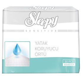 Sleepy 60x90 cm 30'lu Yatak Koruyucu Örtü