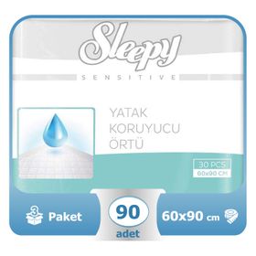 Sleepy 60x90 cm 90 Adet Yatak Koruyucu Örtü