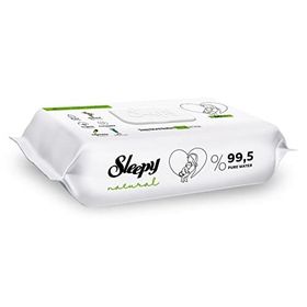 Sleepy 6x60'lı Natural Islak Bebek Havlusu