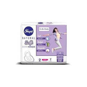 Sleepy 7 Adet Natural Soft Ekstra Yumuşak Uzun Ped
