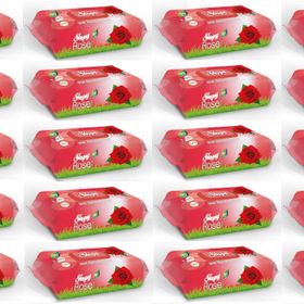 Sleepy 90x20'li Set Gül Plastik Kapaklı Islak Havlu
