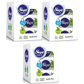 Sleepy Bamboo Make Up 9x20 Adet Yüz Temizleme Havlusu